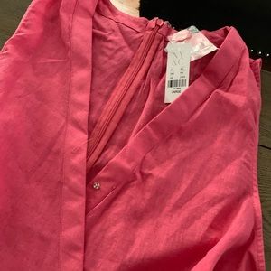 New York & Company linen Jumpsuit